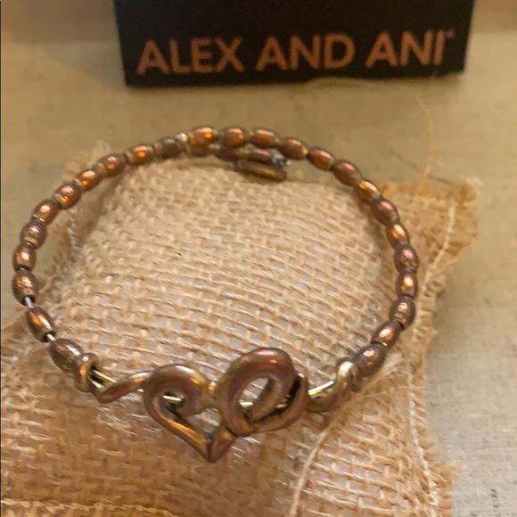 Alex and Ani (+) Energy 66 heart wrap - Picture 2 of 5